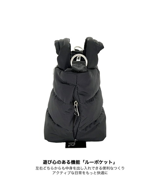 ROOTOTE(ルートート)の「ルートート / FE.べビールー.モデレートーA(ショルダーバッグ・レディース・ブラック/グレイッシュベージュ/ブロンズ/ベージュ・FREE)」の8枚目の写真