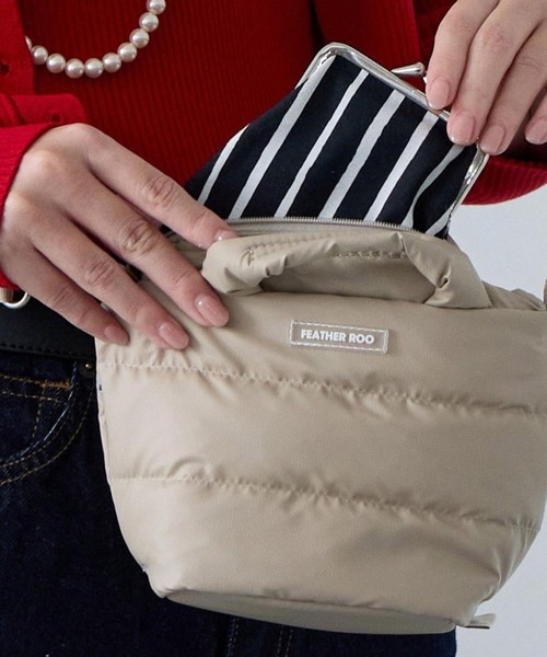 ROOTOTE(ルートート)の「ルートート / FE.べビールー.モデレートーA(ショルダーバッグ・レディース・ブラック/グレイッシュベージュ/ブロンズ/ベージュ・FREE)」の19枚目の写真