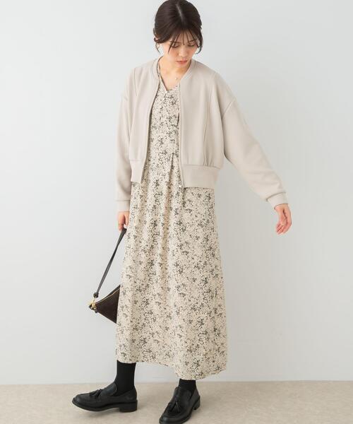 URBAN RESEARCH ROSSO WOMEN（アーバンリサーチ　ロッソ）の「F by ROSSO　ダブルフェイスカットブルゾン（ブルゾン・レディース・ブラック/ベージュ系その他・FREE）」の11枚目の写真