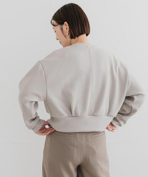 URBAN RESEARCH ROSSO WOMEN（アーバンリサーチ　ロッソ）の「F by ROSSO　ダブルフェイスカットブルゾン（ブルゾン・レディース・ブラック/ベージュ系その他・FREE）」の14枚目の写真