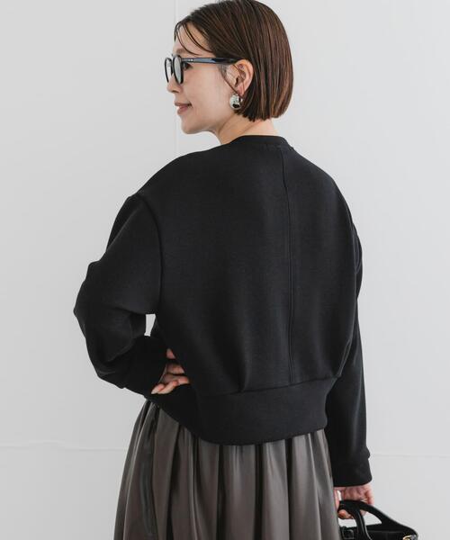 URBAN RESEARCH ROSSO WOMEN（アーバンリサーチ　ロッソ）の「F by ROSSO　ダブルフェイスカットブルゾン（ブルゾン・レディース・ブラック/ベージュ系その他・FREE）」の21枚目の写真