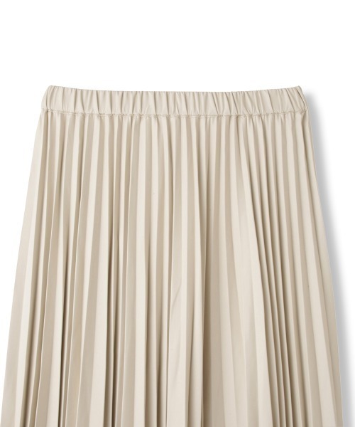 QUEENS COURT（クイーンズコート）の「シープナッパチョウプリーツスカート（スカート・レディース・ブラック/アイボリー・M）」の18枚目の写真