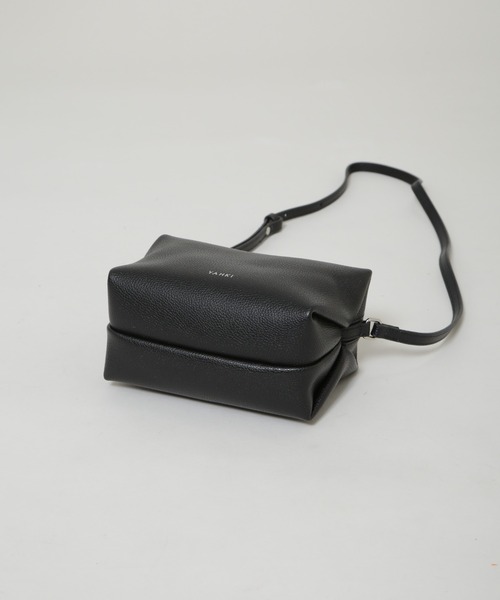 YAHKI（ヤーキ）の「YAHKI/SHRINK SOFT W FACE ショルダーバッグ（ショルダーバッグ・レディース・グレー/ブラック・FREE）」の7枚目の写真