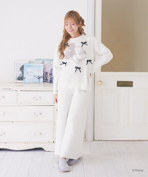 ミニー　ルームウェア セール】ミッキー/ミニー/ニットパンツ（ルームウェア/パジャマ