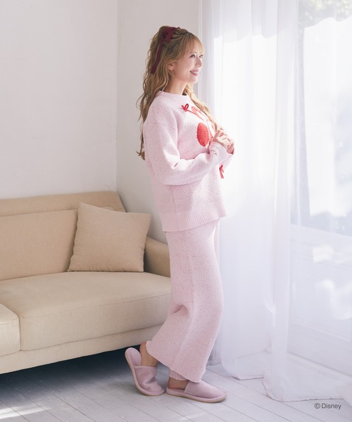 ミニー　ルームウェア Amazon.co.jp: ミニーミニーマウス パジャマ ルームウェア レディース