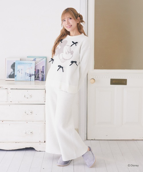 ミッキー/ミニー/ニットパンツ（ルームウェア/パジャマ）｜Disney