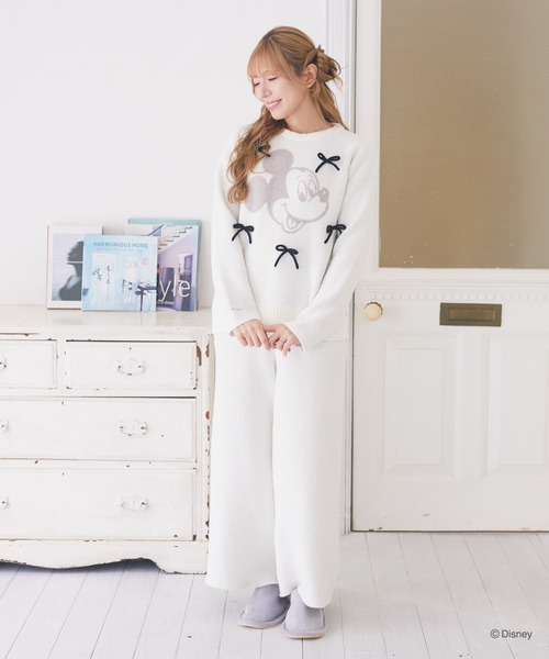 ミッキー/ミニー/ニットパンツ（ルームウェア/パジャマ）｜Disney
