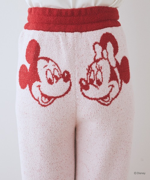 Disney(ディズニー)の「ミッキー/ミニー/ニットパンツ(ルームウェア/パジャマ・レディース・オフホワイト/ライトピンク・FREE)」の22枚目の写真