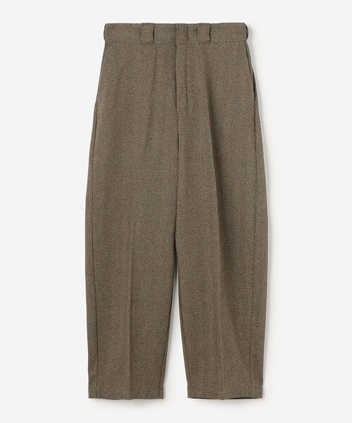 BEAUTY&YOUT別注 Dickies ウールワイドスラックス ブラウン32 セール】Dickies |〈別注〉ワイド スラックス WOMEN（その他パンツ