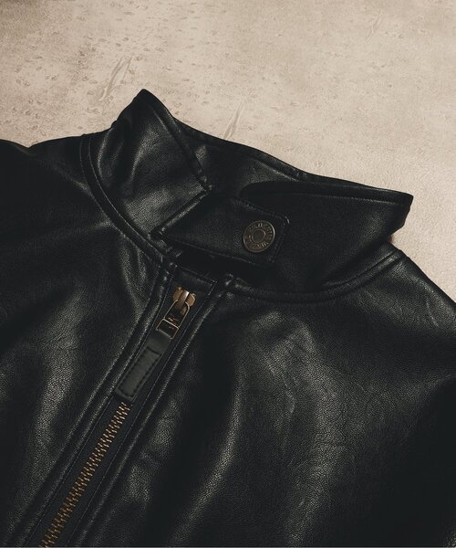 BREEZE（ブリーズ）の「【ジュニア対応】B NEW JACK エコレザーブルゾン（ブルゾン・キッズ・ブラック・100/120/140）」の8枚目の写真