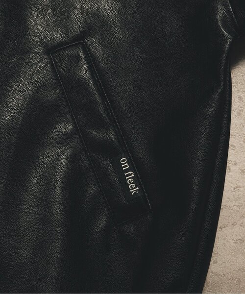 BREEZE（ブリーズ）の「【ジュニア対応】B NEW JACK エコレザーブルゾン（ブルゾン・キッズ・ブラック・100/120/140）」の9枚目の写真