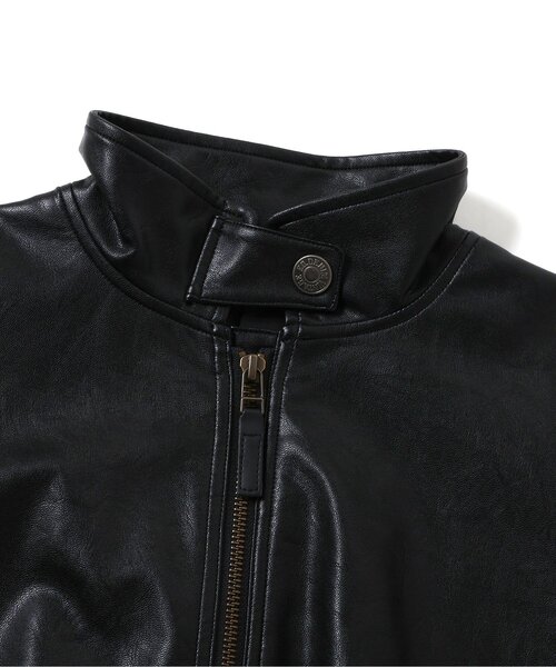 BREEZE（ブリーズ）の「【ジュニア対応】B NEW JACK エコレザーブルゾン（ブルゾン・キッズ・ブラック・100/120/140）」の10枚目の写真