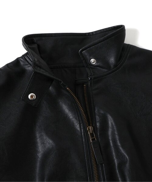 BREEZE（ブリーズ）の「【ジュニア対応】B NEW JACK エコレザーブルゾン（ブルゾン・キッズ・ブラック・100/120/140）」の11枚目の写真