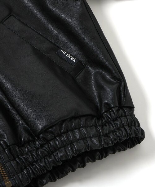 BREEZE（ブリーズ）の「【ジュニア対応】B NEW JACK エコレザーブルゾン（ブルゾン・キッズ・ブラック・100/120/140）」の16枚目の写真