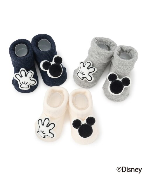 petit main(プティマイン)の「【DIsney】モチーフカップソックス(ベビーシューズ/ベビーソックス・キッズ・ネイビー/アイボリー/トップグレー・9-11cm/11-13cm)」の8枚目の写真