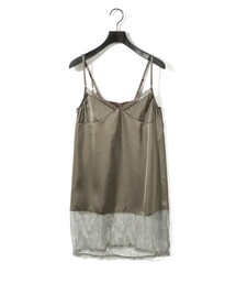 MIDIUMISOLID（ミディウミソリッド）の「MIDIUMISOLID for Ladies スリップキャミソールワンピース（ワンピース）」