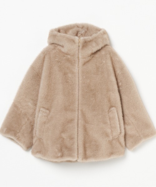 セール】MINK ECO FUR HOODIE BLOUSON（ブルゾン）｜HELIOPOLE（エリオ