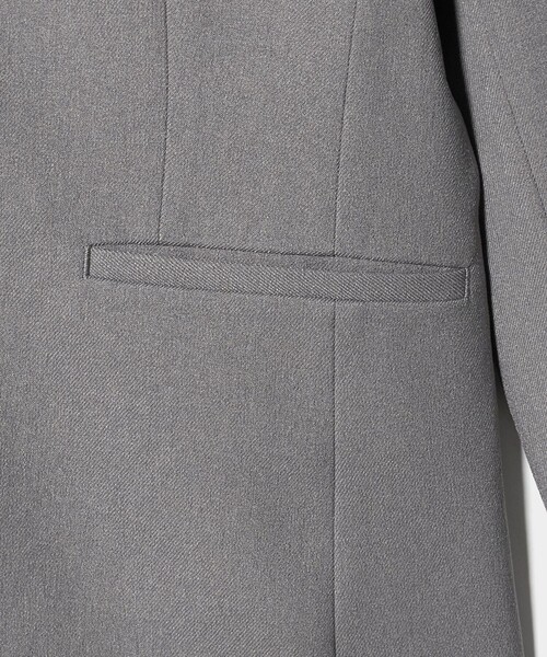A DAY IN THE LIFE UNITED ARROWS(アデイインザライフユナイテッドアローズ)の「メランジサージ デザインラペル ジャケット ‐ウォッシャブル・セットアップ対応‐ <A DAY IN THE LIFE>(テーラードジャケット・レディース・ネイビー/ナチュラル/グレー系・36/40/38)」の17枚目の写真