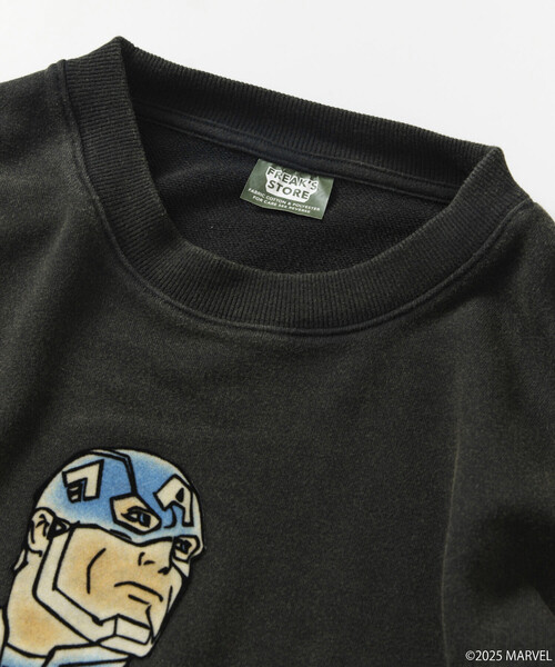 セール】MARVEL/マーベル/キャプテンアメリカ/クルーネックスウェット