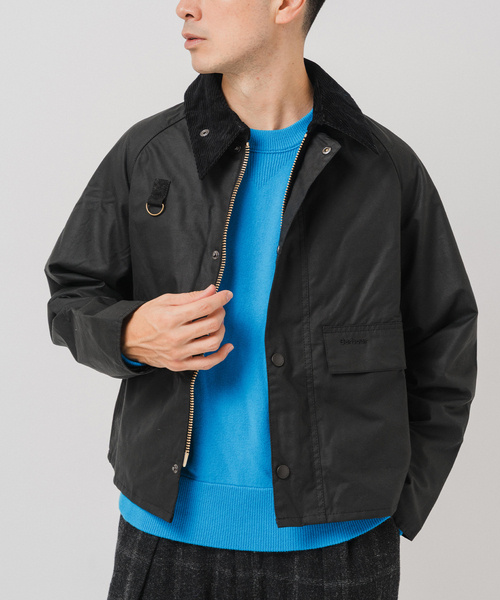 Barbour(バブアー)の「Barbour (バブアー) Spey/スペイ Wax Jacket MWX1212(その他アウター・メンズ・ブラック/カーキ・LARGE/MEDIUM/SMALL)」の1枚目の写真