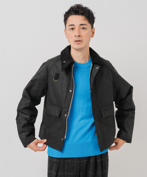 Barbour(バブアー)の「Barbour (バブアー) Spey/スペイ Wax Jacket MWX1212(その他アウター・メンズ・ブラック/カーキ・LARGE/MEDIUM/SMALL)」の5枚目の写真