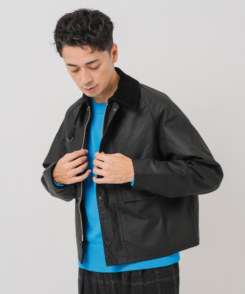 Barbour(バブアー)の「Barbour (バブアー) Spey/スペイ Wax Jacket MWX1212(その他アウター・メンズ・ブラック/カーキ・LARGE/MEDIUM/SMALL)」の7枚目の写真