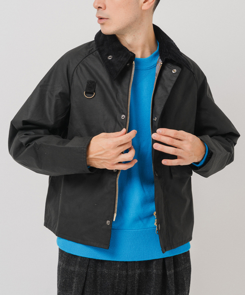 Barbour(バブアー)の「Barbour (バブアー) Spey/スペイ Wax Jacket MWX1212(その他アウター・メンズ・ブラック/カーキ・LARGE/MEDIUM/SMALL)」の9枚目の写真