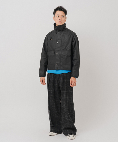 Barbour(バブアー)の「Barbour (バブアー) Spey/スペイ Wax Jacket MWX1212(その他アウター・メンズ・ブラック/カーキ・LARGE/MEDIUM/SMALL)」の14枚目の写真