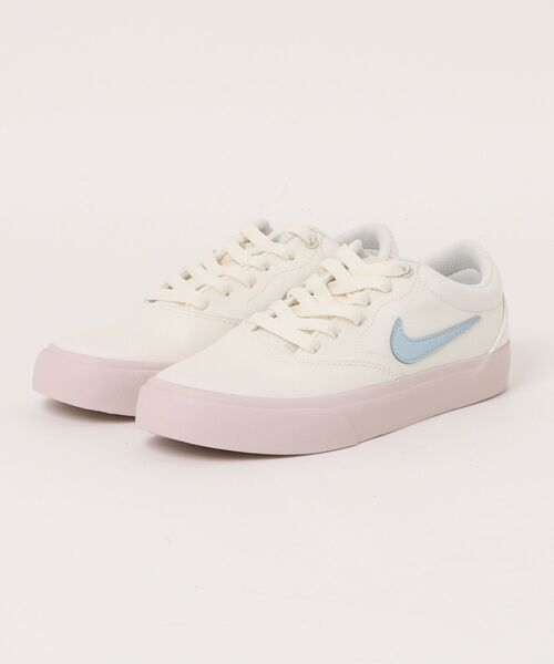 NIKE（ナイキ）の「《NIKE》Charge Canvas（スニーカー・レディース・ブラック/アイボリー/ホワイト・23.0cm/23.5cm/24.0cm/24.5cm/25.0cm/22.5cm）」の3枚目の写真
