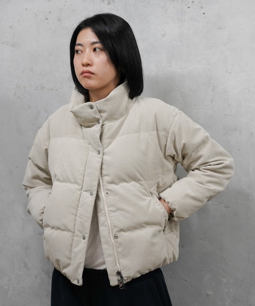 NANGA / ナンガ CORDUROY SHORT DOWN JACKET W (WOMEN) コーデュロイ