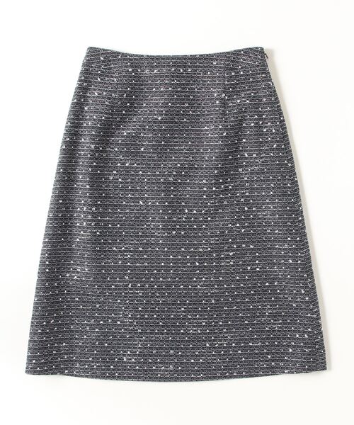 NEWYORKER（ニューヨーカー）の「ファンシーツィード Aラインスカート（スカート・レディース・アイボリー/ネイビー・11号/9号）」の9枚目の写真