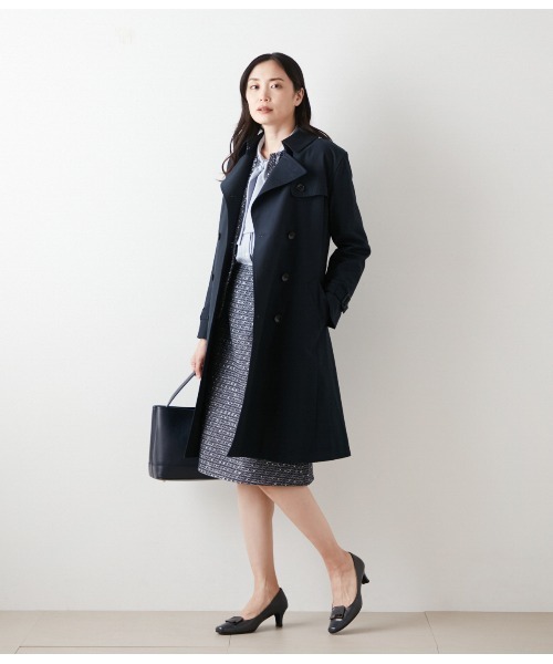 NEWYORKER（ニューヨーカー）の「ファンシーツィード Aラインスカート（スカート・レディース・アイボリー/ネイビー・11号/9号）」の18枚目の写真