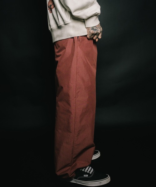 Subciety（サブサエティ）の「Graph check pants（その他パンツ・メンズ・ブラック/ホワイト/バーガンディー・SMALL/MEDIUM/LARGE/X-LARGE）」の4枚目の写真
