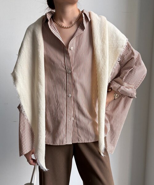 ウール三角ストール（ストール/ショール）｜DouDou（ドゥドゥ）の