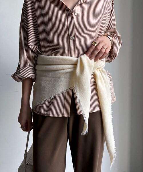 ウール三角ストール（ストール/ショール）｜DouDou（ドゥドゥ）の