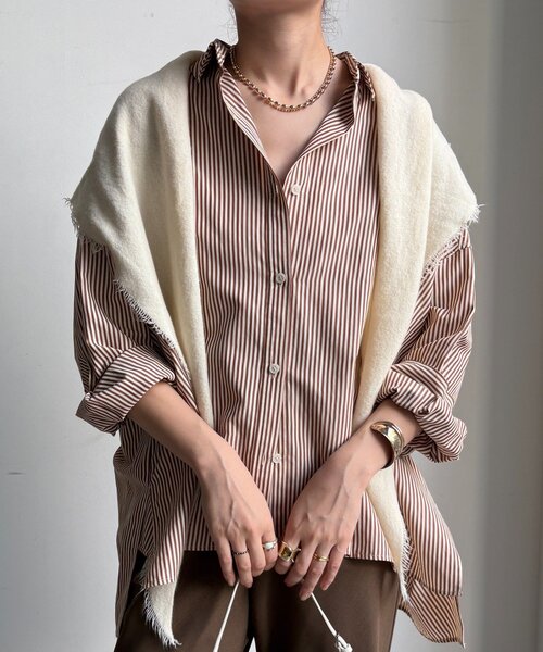 うさとUsato indigo三角ストール 完売カラー再追加！】三角ストール | DOUDOU(ドゥドゥ)レディース