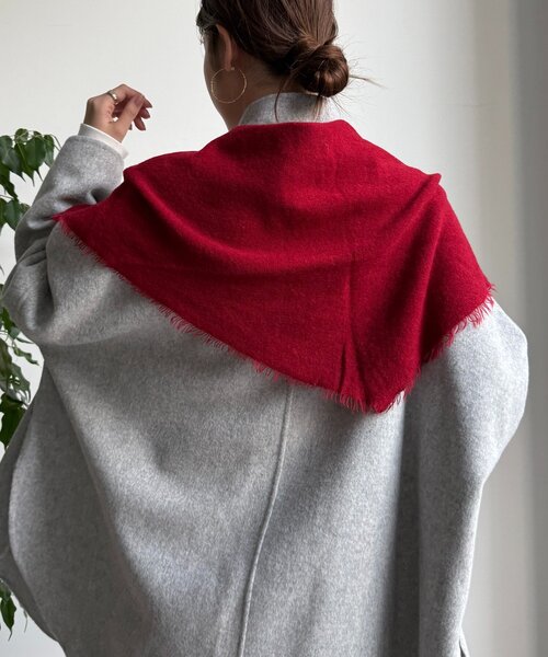 ウール三角ストール（ストール/ショール）｜DouDou（ドゥドゥ）の