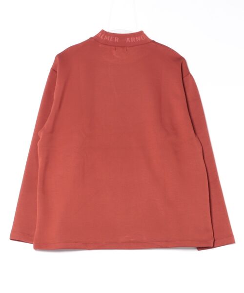 Arnold Palmer(アーノルドパーマー)の「シルキーダンボールニット シェア ロゴプルオーバー(Tシャツ/カットソー・レディース・ホワイト/モスグリーン/レンガ/ブラック・L/M/S/LL/XS)」の15枚目の写真