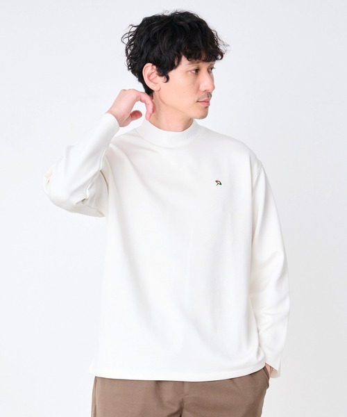 Arnold Palmer(アーノルドパーマー)の「シルキーダンボールニット シェア ロゴプルオーバー(Tシャツ/カットソー・レディース・ホワイト/モスグリーン/レンガ/ブラック・L/M/S/LL/XS)」の21枚目の写真