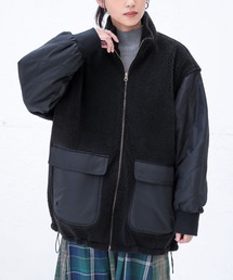 オシャレウォーカー　ブルゾン osharewalker｜オシャレウォーカー（レディース）のブルゾン（ボア