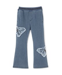 ANNA SUI mini（アナスイ・ミニ）の「【あったか】スタイルアップ蝶フレアパンツ（その他パンツ・キッズ）」