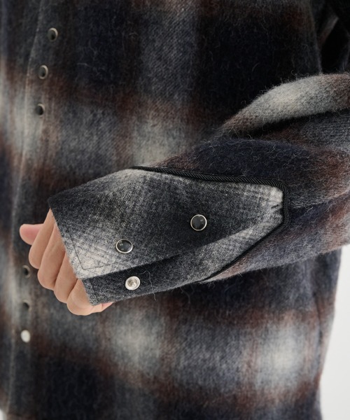 TANAKA(タナカ)の「【TANAKA/タナカ】別注WESTERN SHIRT JACKET(ブルゾン・メンズ・チェック・L/M/S)」の6枚目の写真