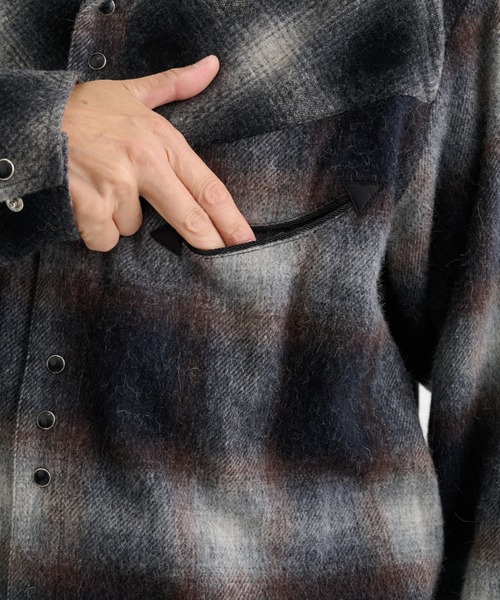 TANAKA(タナカ)の「【TANAKA/タナカ】別注WESTERN SHIRT JACKET(ブルゾン・メンズ・チェック・L/M/S)」の7枚目の写真