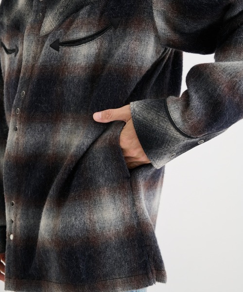 TANAKA(タナカ)の「【TANAKA/タナカ】別注WESTERN SHIRT JACKET(ブルゾン・メンズ・チェック・L/M/S)」の8枚目の写真