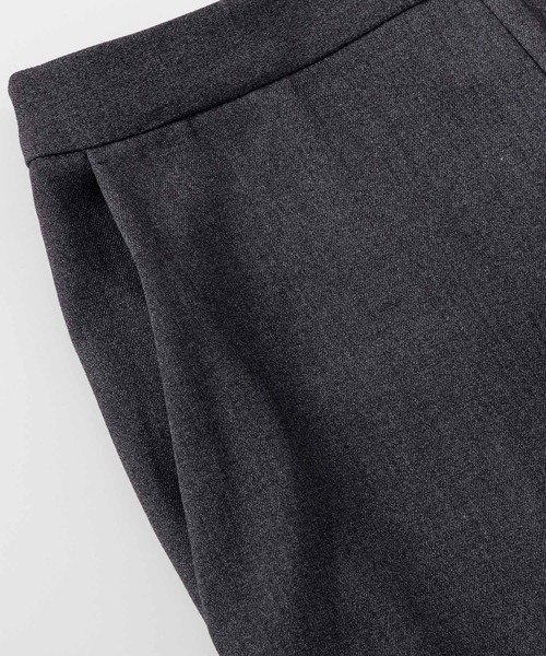 AJUGA.（アジュガ）の「ストレッチテーパードパンツ（スラックス・レディース・ブラック/グレー・S/M）」の7枚目の写真