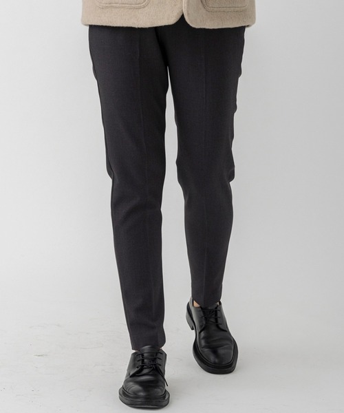 AJUGA.（アジュガ）の「ストレッチテーパードパンツ（スラックス・レディース・ブラック/グレー・S/M）」の16枚目の写真