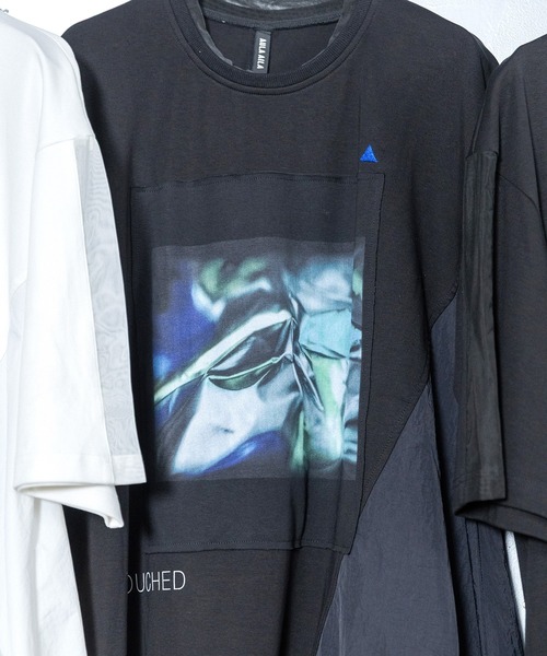 AULA AILA(アウラアイラ)の「メタリックプリントビッグTシャツ(Tシャツ/カットソー・レディース・オフホワイト/グリーン/ピンク・0)」の16枚目の写真