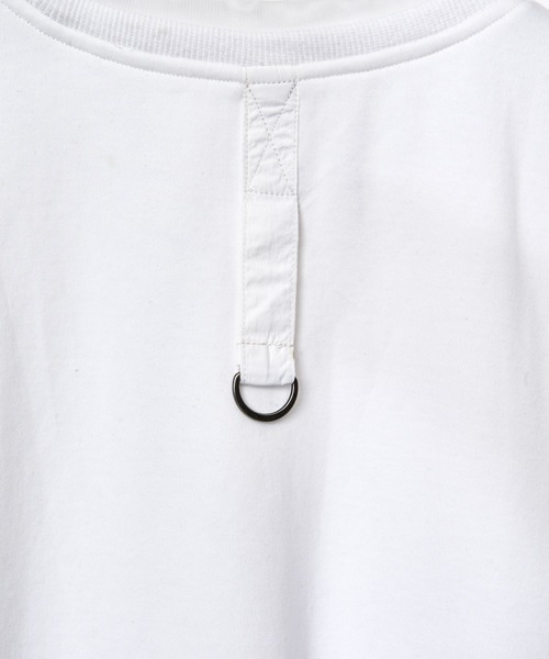AULA AILA(アウラアイラ)の「メタリックプリントビッグTシャツ(Tシャツ/カットソー・レディース・オフホワイト/グリーン/ピンク・0)」の5枚目の写真