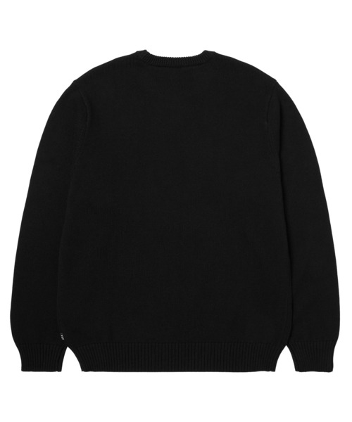 HUF(ハフ)の「GIFT BEAR INTARSIA SWEATER(ニット/セーター・メンズ・ブラック/オフホワイト・S/M/L/XL)」の6枚目の写真