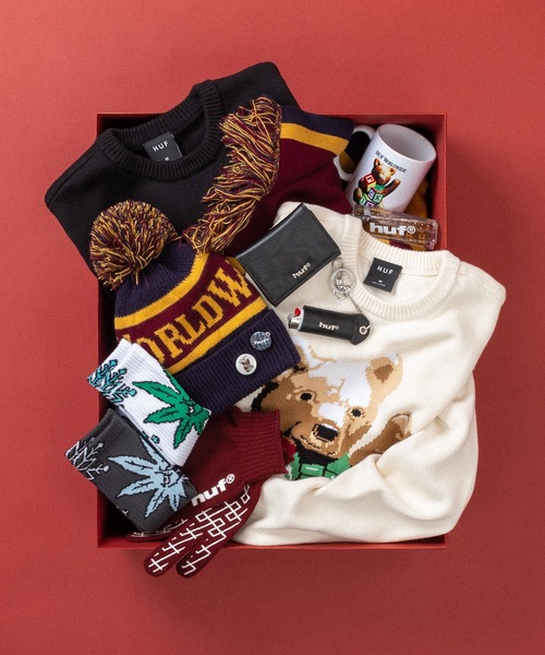GIFT BEAR INTARSIA SWEATER（ニット/セーター）｜HUF（ハフ）の